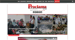 Desktop Screenshot of proclamadelcauca.com